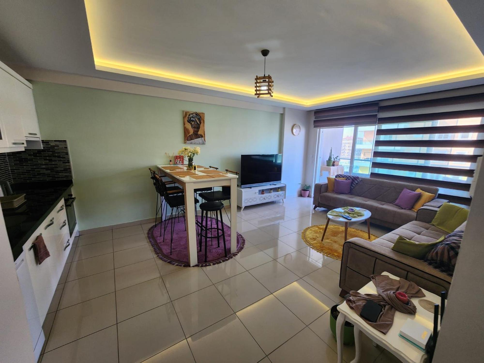 Cozy Sea View Next To The Beach, In The Mid Of The Market, Saturday Bazar, Restaurants & Bars Etc, Alanya Mahmutlar! Lejlighed Eksteriør billede