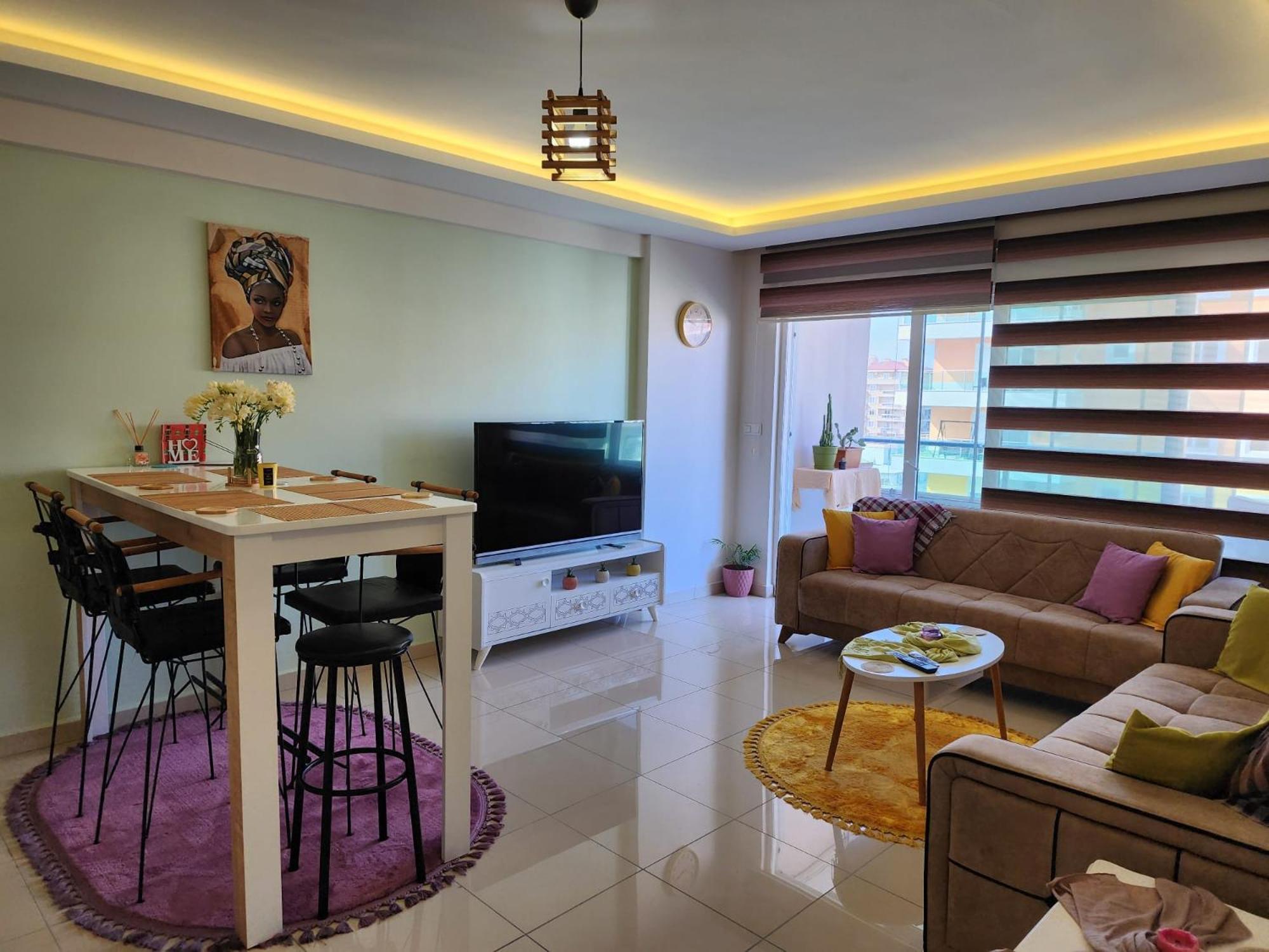 Cozy Sea View Next To The Beach, In The Mid Of The Market, Saturday Bazar, Restaurants & Bars Etc, Alanya Mahmutlar! Lejlighed Eksteriør billede