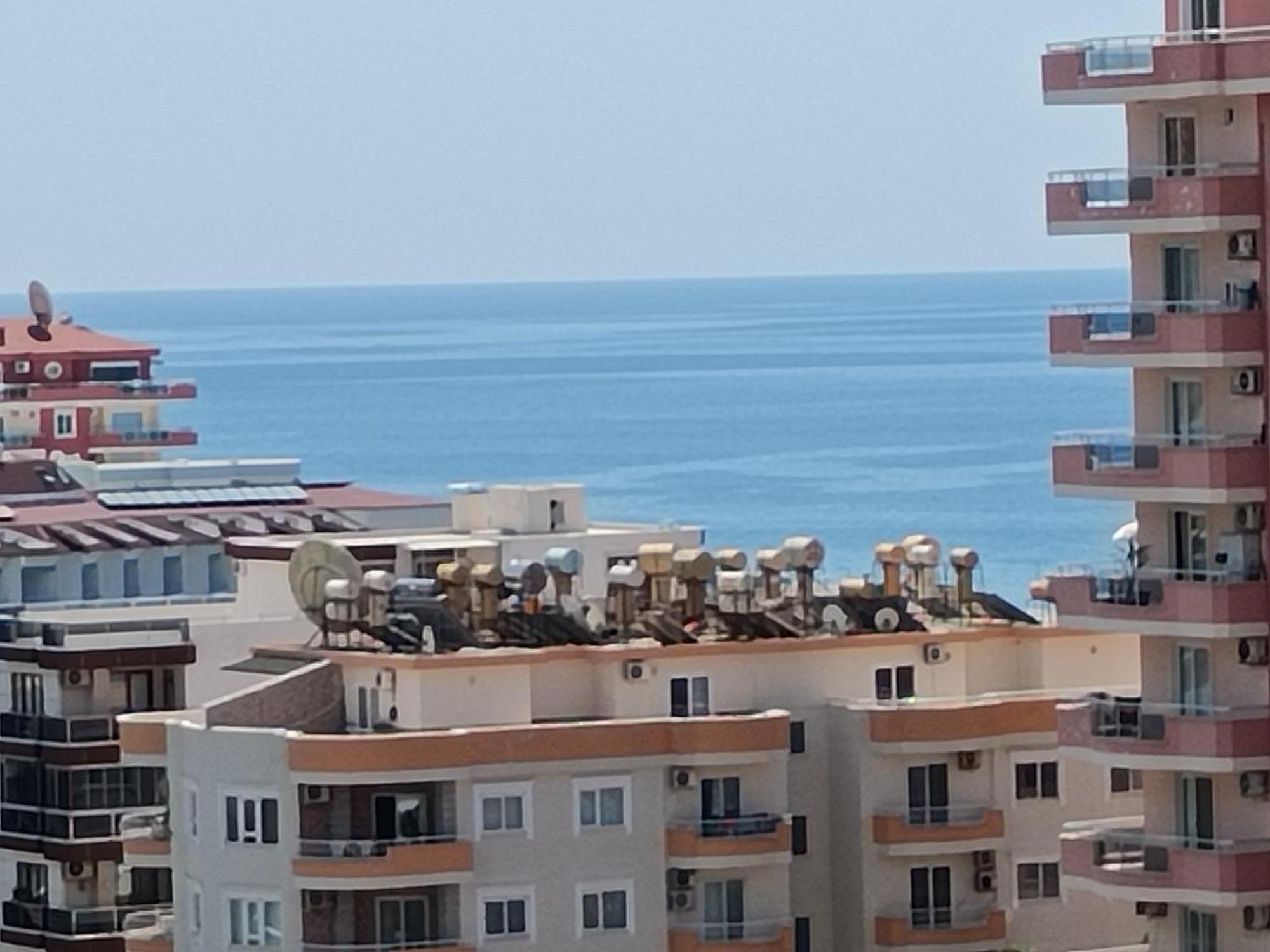 Cozy Sea View Next To The Beach, In The Mid Of The Market, Saturday Bazar, Restaurants & Bars Etc, Alanya Mahmutlar! Lejlighed Eksteriør billede